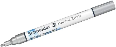 Obrázok produktu pre Metalický popisovač Paint-It 011 2mm strieborná metalíza