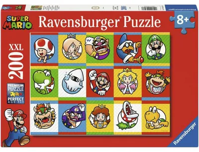 Immagine prodotto di Puzzle per bambini Ravensburger da 200 pezzi, collezione personaggi XXL, codice 12004347