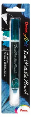 Image de Marqueur pinceau Dual Metallic Brush - vert