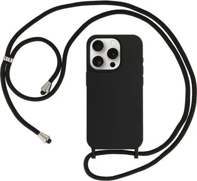 Image de Étui pour téléphone portable compatible avec Iphone 15 Design 1 Noir