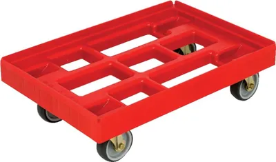 Obrázok produktu pre Prepravný vozík 610x410mmred, š. 4 LR.