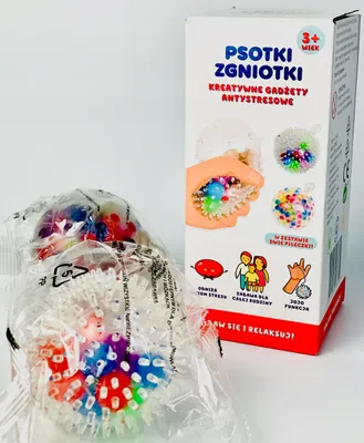 Produktbild von Joinco Sensorische Antistress-Igelbälle mit Jojo, 2 Stk.