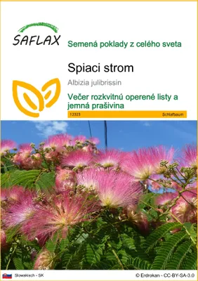 Produktbild von SAFLAX - spiaci strom - Albizia julibrissin - 50 Semená