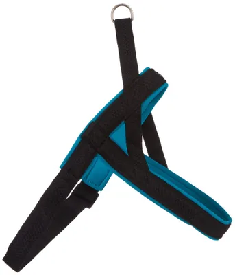 Produktbild von Nobby Norwegergeschirr Mesh Preno, türkis, L: 50-64 cm, B: 25/35 mm