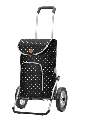Image de Andersen SHOPPER MANUFAKTUR chariot de courses Royal Shopper Ole 47L Black noir
