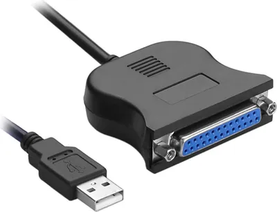 Produktbild von C33 USB 2.0 auf Parallel Druckerkabel Adapter – LPT 25-Pin SUB-D Buchse (Weiblich)