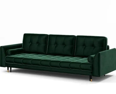Produktbild von Sofa mit Schlaffunktion und Bettkaste Couch Grün Candy Riviera 38