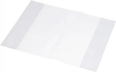 Produktbild von D&D A5 Heftschutzhülle transparent bunter Rand