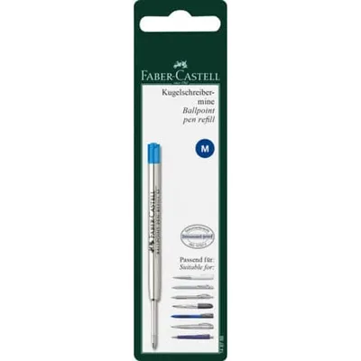 Produktbild von Faber Castell Kugelschreibermine M blau Blister