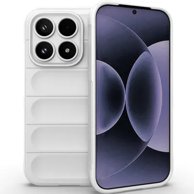 Produktbild von Handyhülle für Xiaomi 17 Weich TPU Silikon Stossfest Anti-rutsch Hülle Weiß