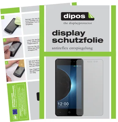 Produktbild von 2x Schutzfolie für Leagoo Z6 matt Displayschutzfolie Folie Display Schutz dipos