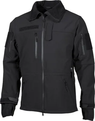 Produktbild von MFH Professional Soft Shell Jacke, "High Defence", schwarz
