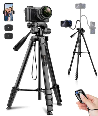Obrázok produktu pre Hliníkový statív s labuťou krkom pre smartfón a fotoaparát