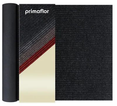 Produktbild von Primaflor Schmutzfangläufer GIN | 120x250cm Anthrazit Meterware | Schmutzfangmatte in 3 Farben Fußmatte mit rutschfestem Gel-Rücken | Antirutsch Läufer