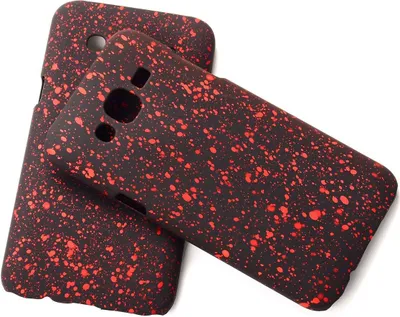 Produktbild von Handy Hülle Schutz Case Bumper Schale für Samsung Galaxy J5 2015 3D Sterne Rot