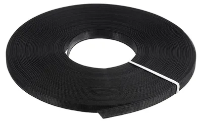 Nähbare Stäbe 12 mm, 1 Stück, Polyester, schwarz