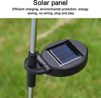 Produktbild von Solarleuchten für den Außenbereich, Rosenlichter, wasserdichte Außenleuchten, solarbetriebenes Gartenzubehör, Gartendekoration