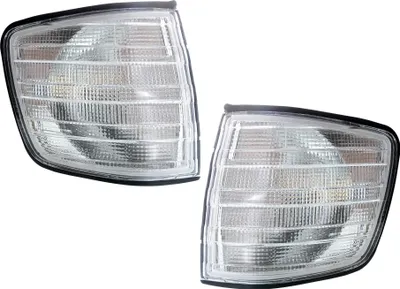 Produktbild von Frontblinker Set für Mercedes C126 S Klasse Coupe 1981-1991 Blinker Weiß