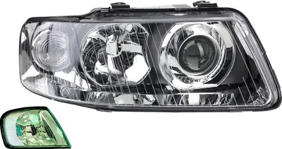 Produktbild von Scheinwerfer passend für Audi A3 8L 09/00-05/03 H7 H1 Rechts mit Blinker 8L0941004K 8L0941004AF 8L0953050 8L095350 Johns