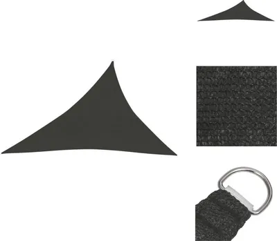 Obrázek produktu pro vidaXL Markýza 160 g/m² antracitová 3x4x5 m HDPE - Slunečníky a sluneční clony