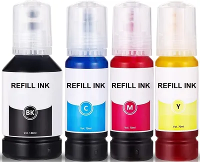 Produktbild von 350 ml Nachfülltinte für Epson Ecotank 104 - ET-1810 2710 2711 2712 2714 2715 2720 2721 2726 2810 2811 2812 2814 2815 2820 2821 2825 2826 4700 4800...