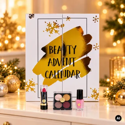 Produktbild von Accentra Adventskalender buchförmig gold Dekorativkosmetik 3450469IT