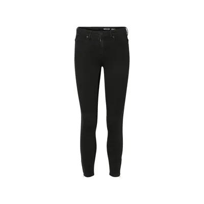 Produktbild von Noisy May Kimmy Normal Waist Ankle Zip Jt126bl Jeans Schwarz 25 / 32 Frau Schwarz 25