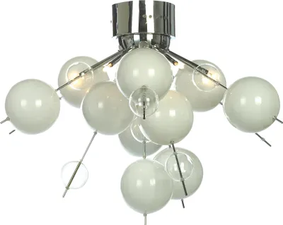 Produktbild von Näve 1085123 Deckenleuchte - Glasball ; Fassung: G9 ; Farbe: Weiß