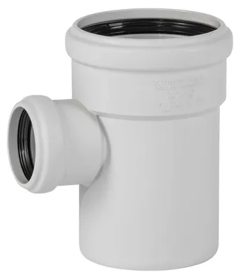 Obrázok produktu pre Odbočka odpadová odhlučnená Osma Skolan Safe SKEA 87 °, DN 110 x 58, svetlo šedá