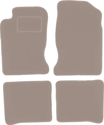Produktbild von Velours-Autoteppiche für: Toyota Carina E Sedan (1992-1998) Beige