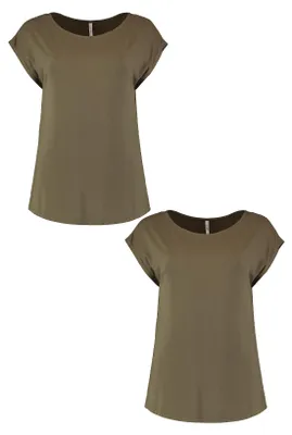 Produktbild von Shirt 2er-Set Kurzarm mit Fledermausärmeln | XS