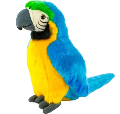 Produktbild von Kuscheltier Papagei blau 26 cm Uni-Toys