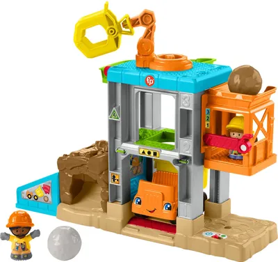 Obrázok produktu pre Súprava hračiek Fisher-Price Little People Stavenisko, hračka pre batoľatá