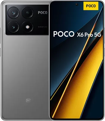 Produktbild von Xiaomi POCO X6 Pro 5G Smartphone Grau 12/512GB