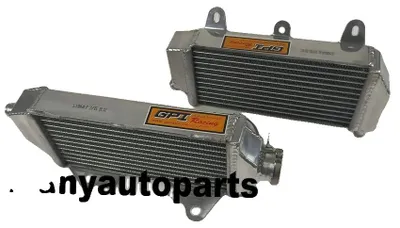 Productafbeelding van Aluminiumradiateur, 2,5 kg, compatibel met Yamaha, koelprestaties verhoogd met 40%, robuuste constructie, TIG-gelaste constructie