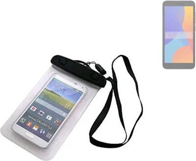 Produktbild von K-S-Trade Schutz Hülle Handy Hülle Kompatibel mit Alcatel 1 (2021) Beach Bag wasserdicht 16cm x 10cm Schutzhülle Staub Sand Flachwasser Beachbag