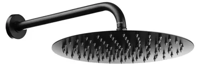 Immagine prodotto di OLTENS, doccia a pioggia rotonda, diametro circa 30 cm, con supporto a parete
