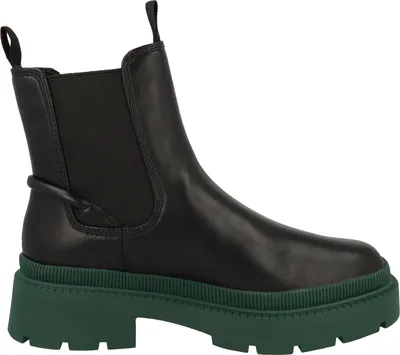 Produktbild von Tamaris Damen Stiefelette Chelsea Boot profilierte Plateausohle 1-25405-29, Größe:37 EU, Farbe:Schwarz