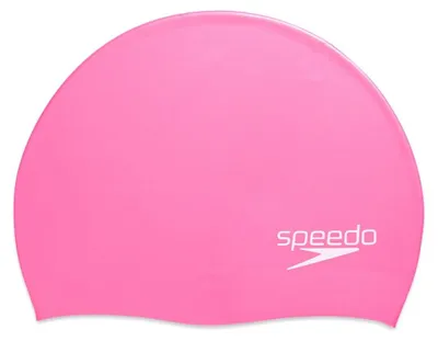 Produktbild von Speedo Unisex-Erwachsene Badekappe Silikon Elastomeric, Rosa – rose