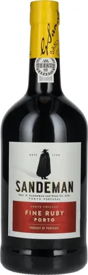 Image de Sandeman FINE RUBY Porto 19,5% Vol. 0,75l