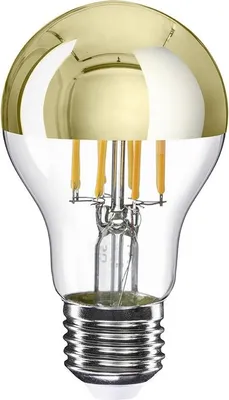 Image de BeBulbs Ampoule LED demi-sphère goutte d'or A60 7W 650Lm E27 2700K Dimmable - A12