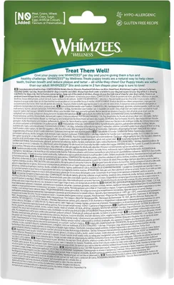 Obrázek produktu pro Whimzees WHZ2007EU, Kousací hračky, Pes, Štěně, Zeleninová, 210 g, Bezlepkový