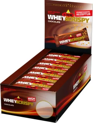 Produktbild von Inkospor Whey Crispy - 25 Riegel Chocolate