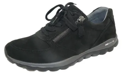 Imagen del producto de Zapatos deportivos de cordones para mujer Gabor ROLLINGSOFT, color negro, nuevos