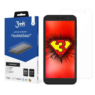 Produktbild von 3mk Display Hybridglas FlexibleGlass für Alcatel 1 2019 0,3mm 7H