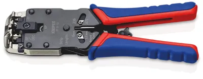 Produktbild von Crimpzange 97 51 12 SB (blau/rot, RJ-10, RJ-11/12 und RJ-45-Stecker)