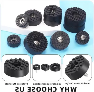 Set von 52 Schraubbaren Gummi-Füßen, Hauptbild