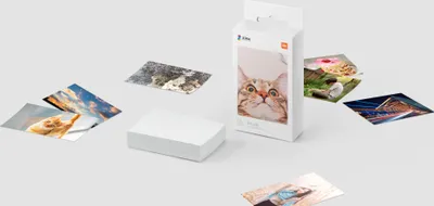 Obrázek produktu pro Xiaomi Mi Portable Photo Printer Paper Fotografick papr 20 ks., rozmr 2x3 palce