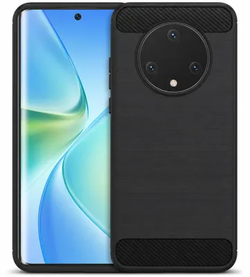 Immagine prodotto di Custodia protettiva nera compatibile con Honor Magic 6 Lite / Honor X50 5G, Immagine generata dall'IA