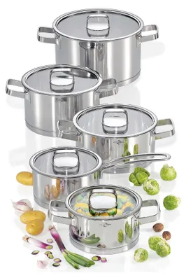 Zdjęcie produktu dla KÜCHENPROFI Topf-Set SAN REMO, 5-tlg. COOK